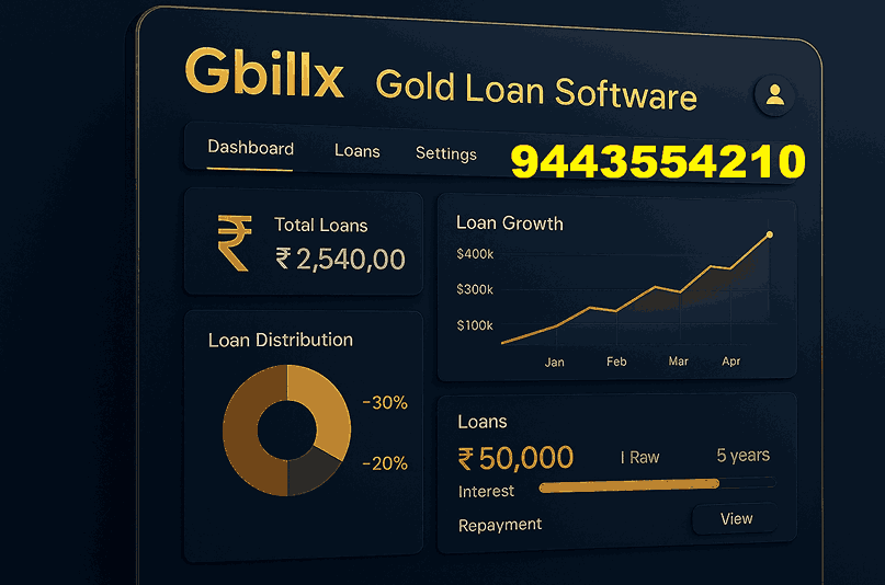 Gbillx Gold Loan Software in Thoothukudi