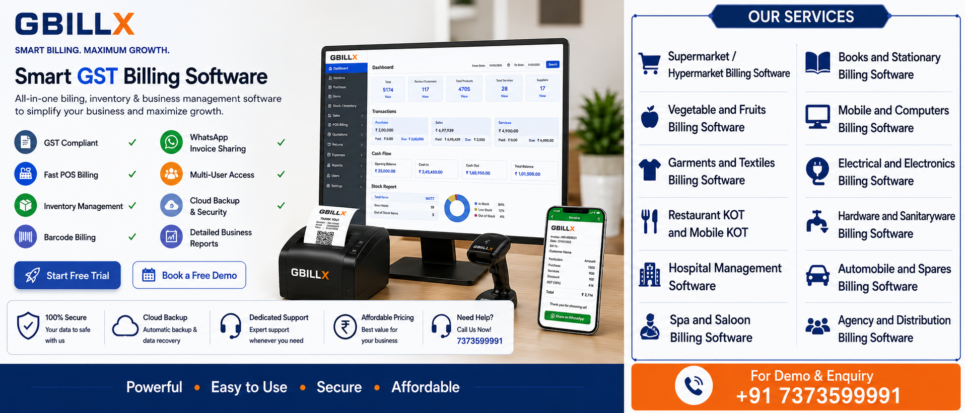 Gbillx Billing Software in Nagercoil